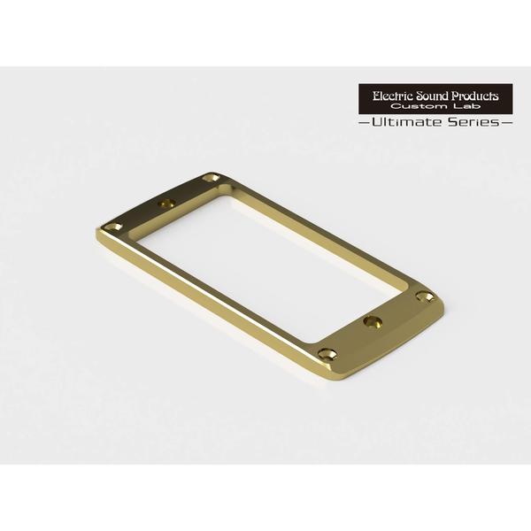 ESP-金属製エスカッションESP Beveled PU Ring Flat-F Brass Gold