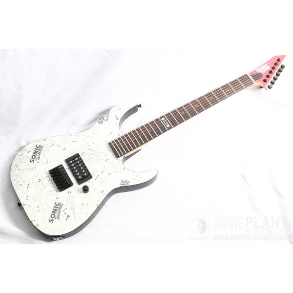 ESP-エレキギターSONIC THE HEDGEHOG GUITAR III -Classic Sonic Edition-