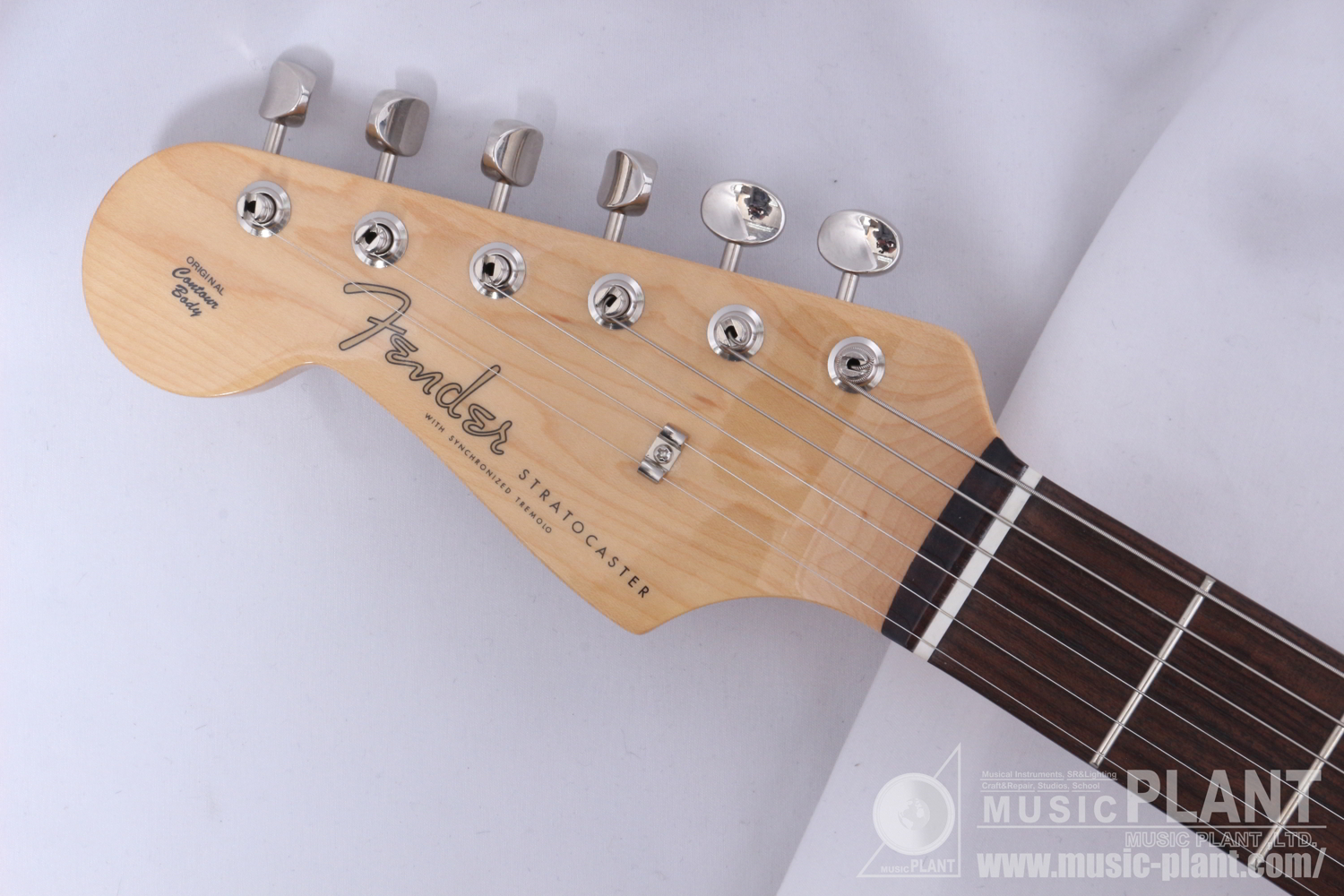 Made in Japan Traditional 60s Stratocaster Left-Handed 3-Color Sunburstヘッド画像