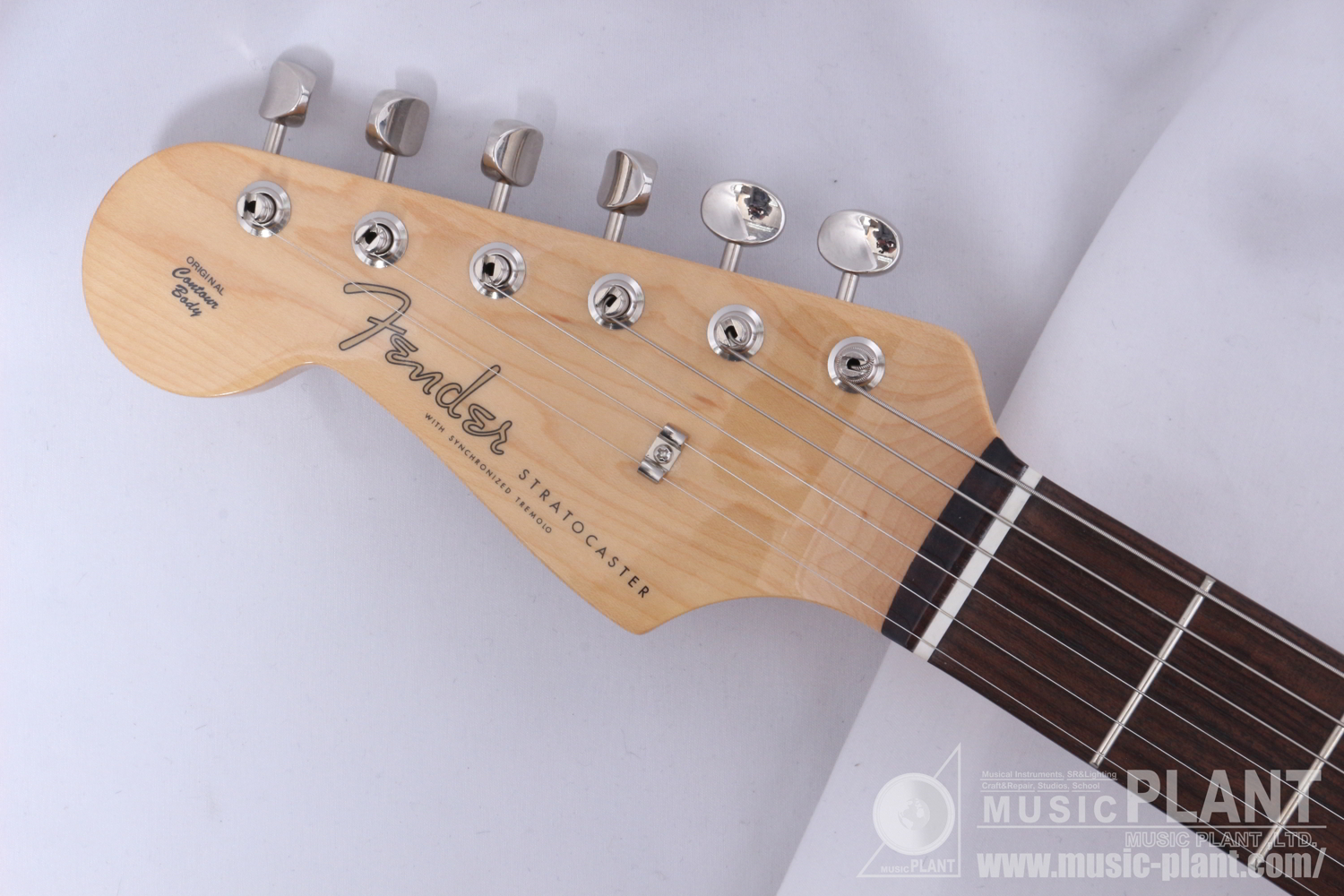Made in Japan Traditional 60s Stratocaster Left-Handed 3-Color Sunburstヘッド画像 Made in Japan Traditional 60s Stratocaster Left-Handed 3-Color Sunburstヘッド画像
