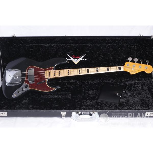 Fender Custom Shop-ジャズベース'68 J Bass® Journeyman Relic®, Maple Fingerboard, Aged Black