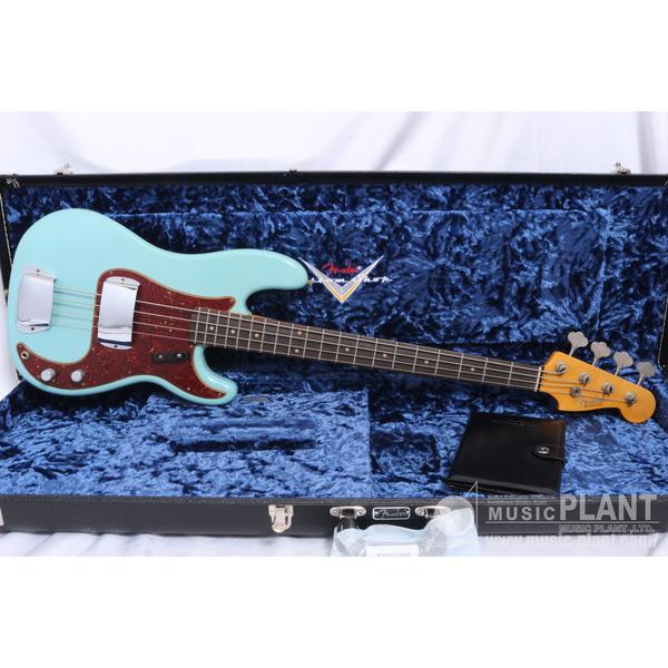 Fender Custom Shop-'63 Precision Bass® Journeyman Relic®, Rosewood Fingerboard, Aged Daphne Blue