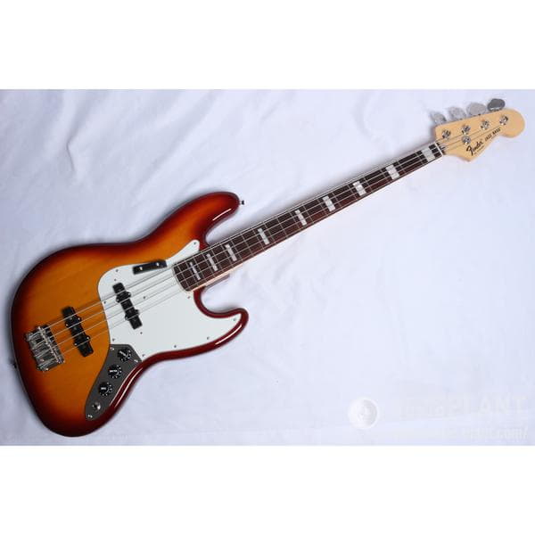 Made in Japan Limited International Color Jazz Bass®, Rosewood Fingerboard, Sienna Sunburstサムネイル