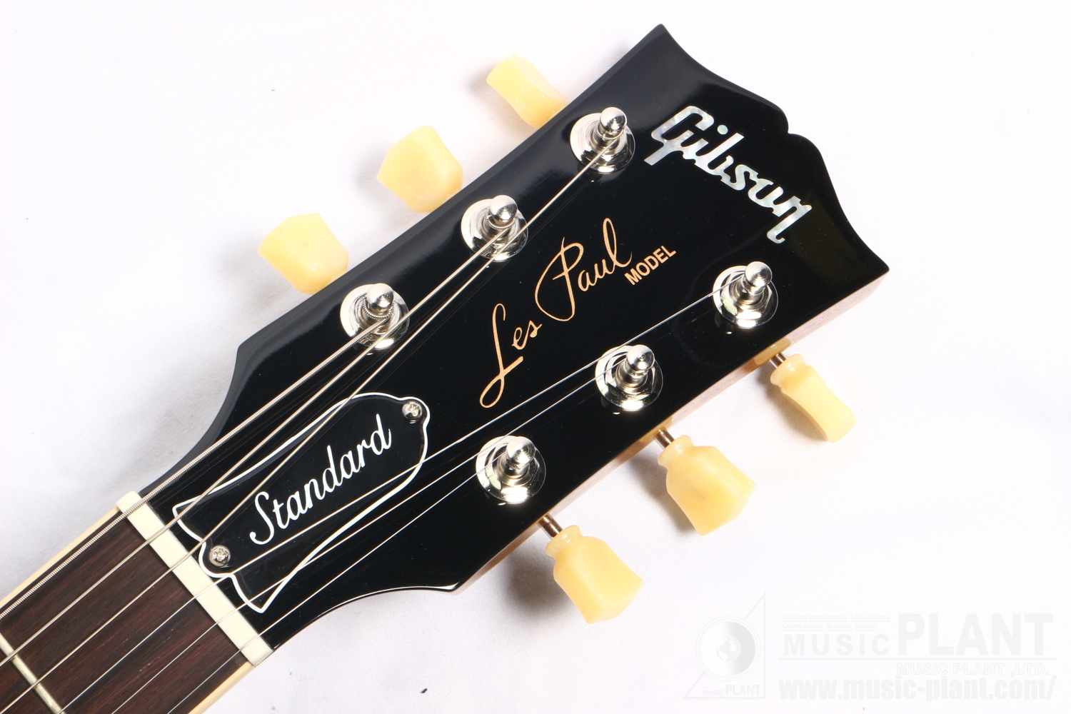 Les Paul Standard 50s Gold Topヘッド画像 Les Paul Standard 50s Gold Topヘッド画像