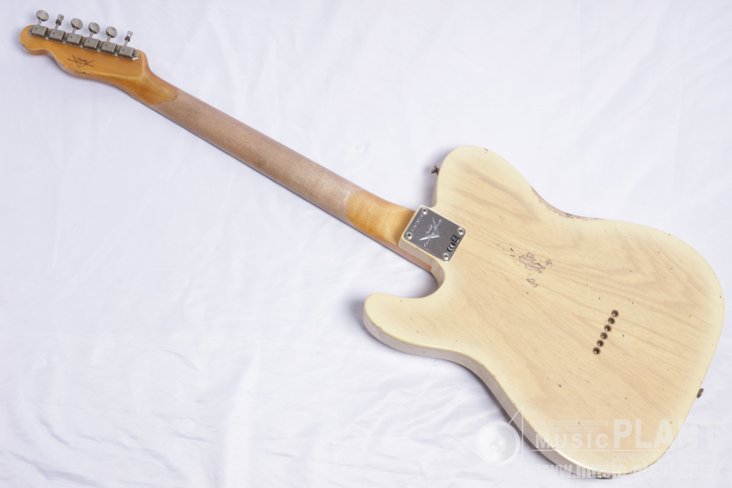 1964 Telecaster® Relic®, Rosewood Fingerboard, Natural Blonde背面画像 1964 Telecaster® Relic®, Rosewood Fingerboard, Natural Blonde背面画像